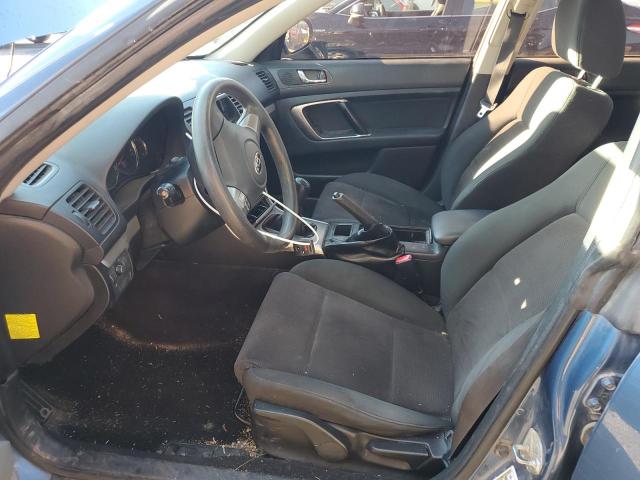 4S4BP60C186364708 - 2008 SUBARU OUTBACK BLUE photo 7