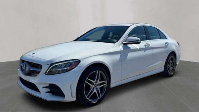 WDDWF8EB0LR547292 - 2020 MERCEDES-BENZ C 300 4MATIC WHITE photo 2