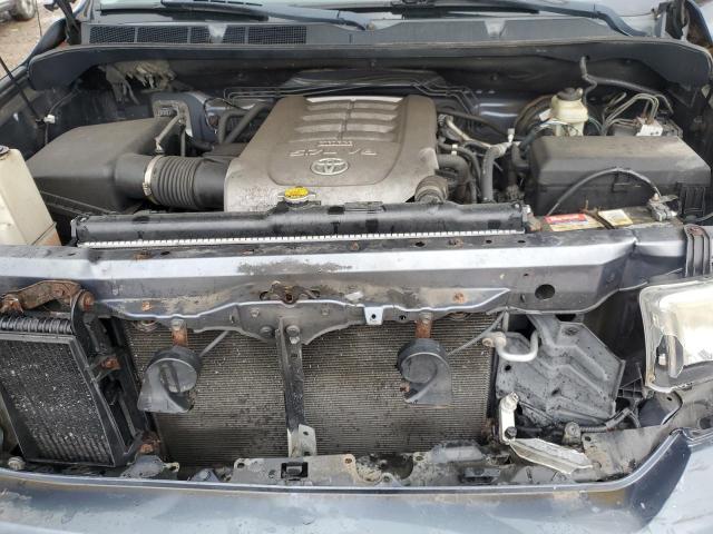 5TFBV54107X019871 - 2007 TOYOTA TUNDRA DOUBLE CAB SR5 GRAY photo 11