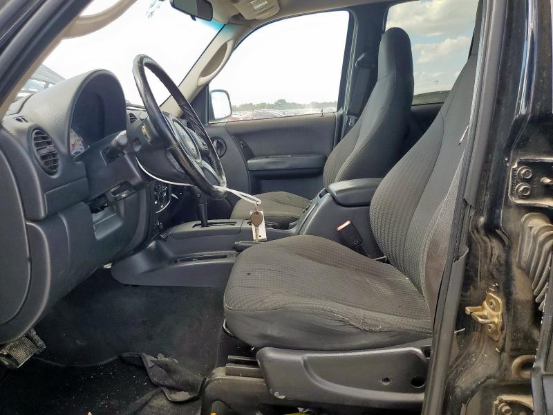 1J4GK48K12W170481 - 2002 JEEP LIBERTY SPORT BLACK photo 7