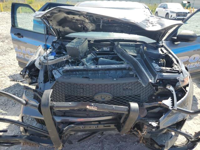 1FM5K8AB7MGB61517 - 2021 FORD EXPLORER POLICE INTERCEPTOR TWO TONE photo 12