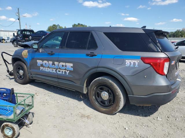 1FM5K8AB7MGB61517 - 2021 FORD EXPLORER POLICE INTERCEPTOR TWO TONE photo 2