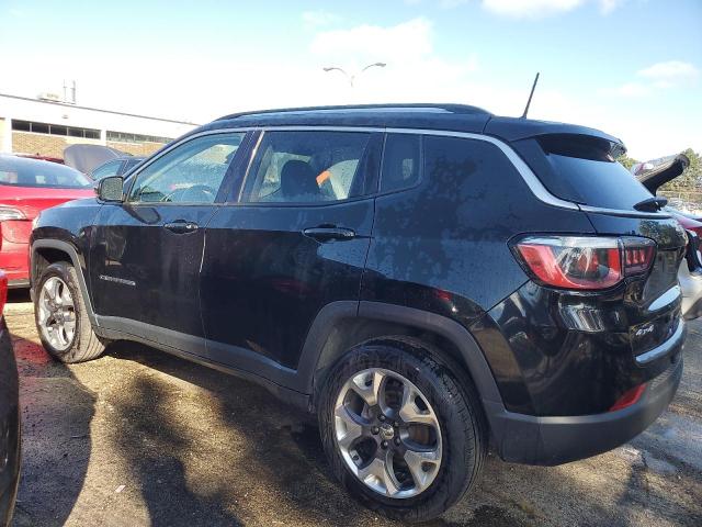 3C4NJDCB5LT161054 - 2020 JEEP COMPASS LIMITED Czarny zdjęcie 2