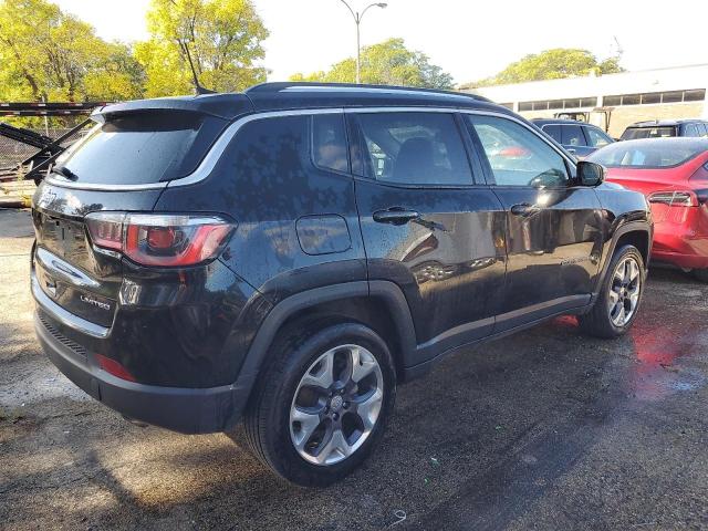 3C4NJDCB5LT161054 - 2020 JEEP COMPASS LIMITED Czarny zdjęcie 3
