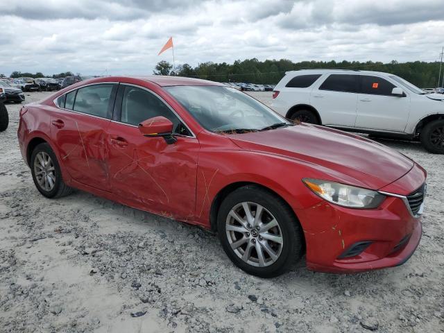 JM1GL1U56H1121400 - 2017 MAZDA 6 SPORT წითელი ფოტო 4