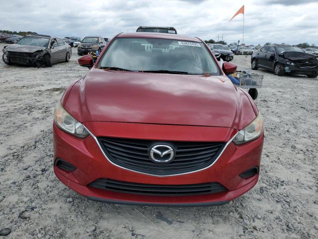 JM1GL1U56H1121400 - 2017 MAZDA 6 SPORT წითელი ფოტო 5