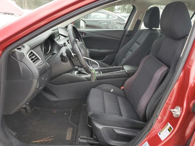 JM1GL1U56H1121400 - 2017 MAZDA 6 SPORT წითელი ფოტო 7