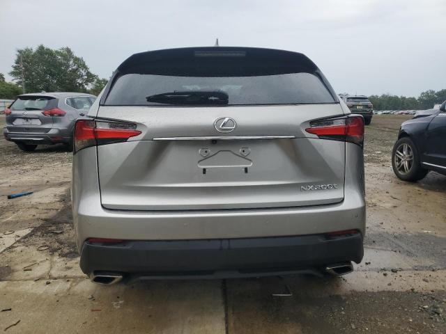 JTJBARBZ3F2032988 - 2015 LEXUS NX 200T GRAY photo 6