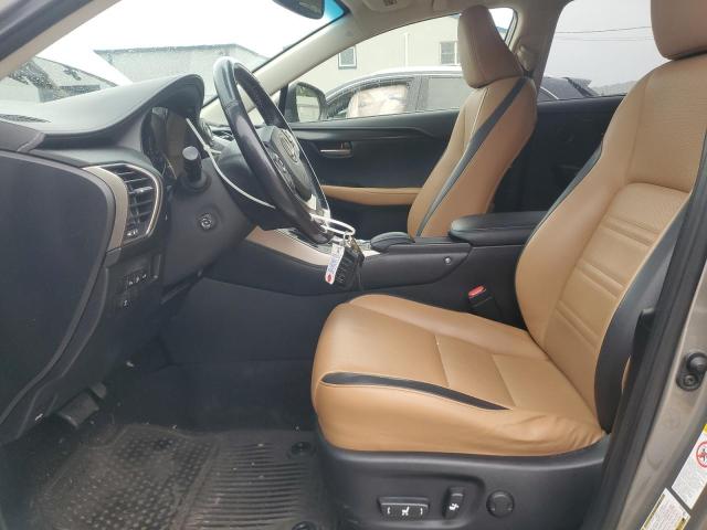 JTJBARBZ3F2032988 - 2015 LEXUS NX 200T GRAY photo 7