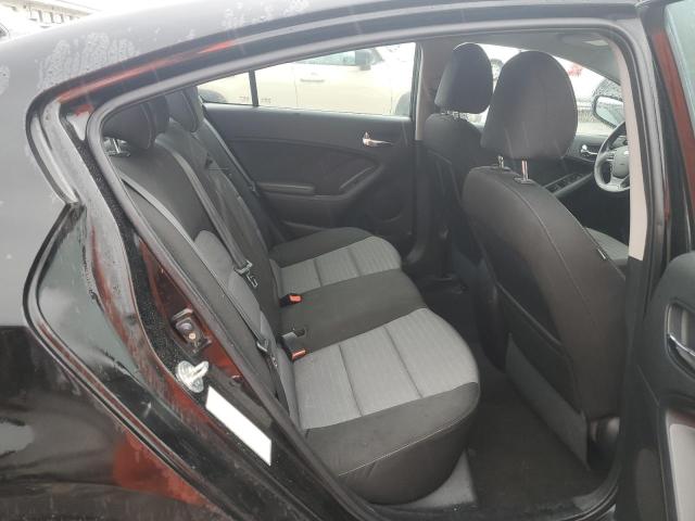 KNAFX4A80F5338539 - 2015 KIA FORTE EX BLACK photo 10