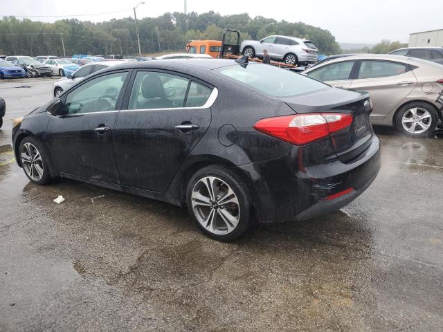 KNAFX4A80F5338539 - 2015 KIA FORTE EX BLACK photo 2