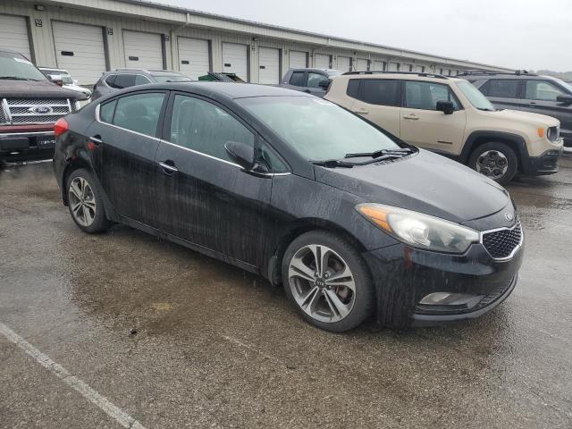KNAFX4A80F5338539 - 2015 KIA FORTE EX BLACK photo 4