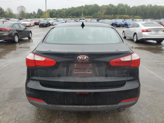 KNAFX4A80F5338539 - 2015 KIA FORTE EX BLACK photo 6
