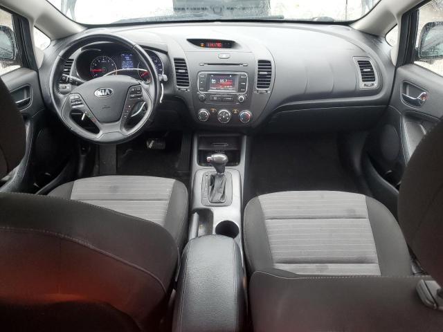 KNAFX4A80F5338539 - 2015 KIA FORTE EX BLACK photo 8