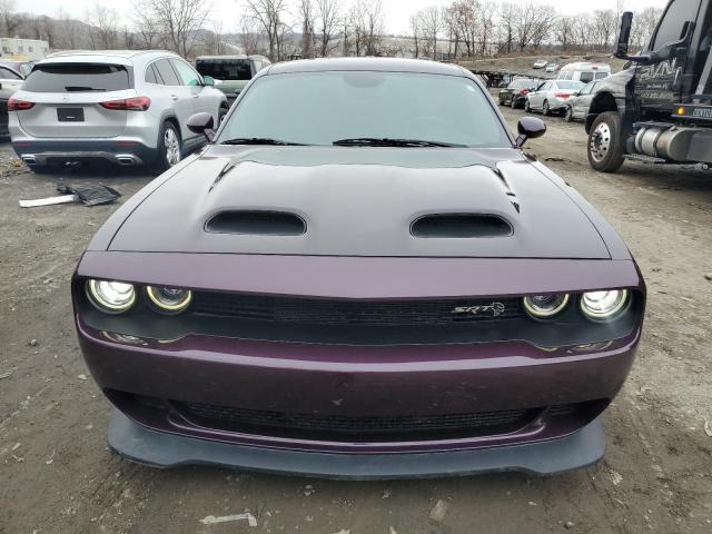 2C3CDZC99MH603034 - 2021 DODGE CHALLENGER SRT HELLCAT PURPLE photo 5