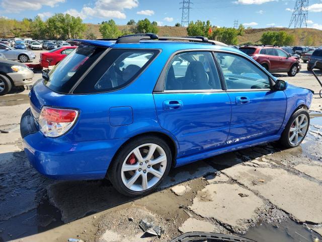 JF1GG74647G804696 - 2007 SUBARU IMPREZA WRX BLUE photo 3
