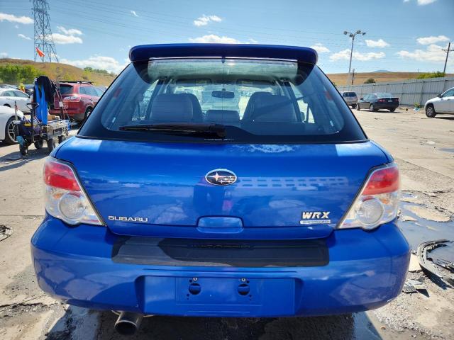 JF1GG74647G804696 - 2007 SUBARU IMPREZA WRX BLUE photo 6