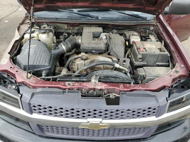 1GCDT13E778206675 - 2007 CHEVROLET COLORADO BURGUNDY photo 11