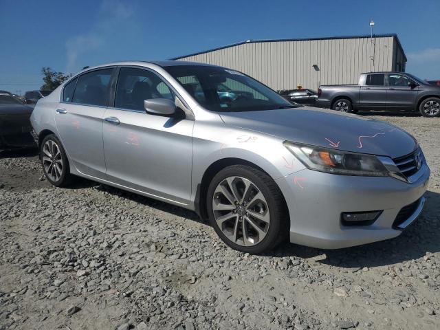 1HGCR2F50EA291913 - 2014 HONDA ACCORD SPORT SILVER photo 4