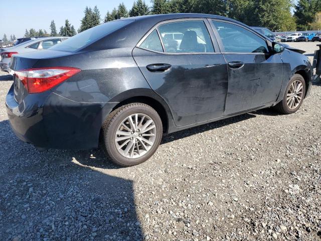 2T1BURHE7FC337698 - 2015 TOYOTA COROLLA L BLACK photo 3