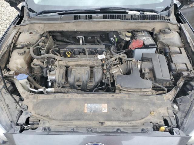 1FA6P0H7XG5115487 - 2016 FORD FUSION SE Մոխրագույն լուսանկար 11