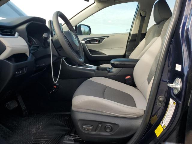 2T3W1RFV3LW101984 - 2020 TOYOTA RAV4 XLE BLUE photo 7