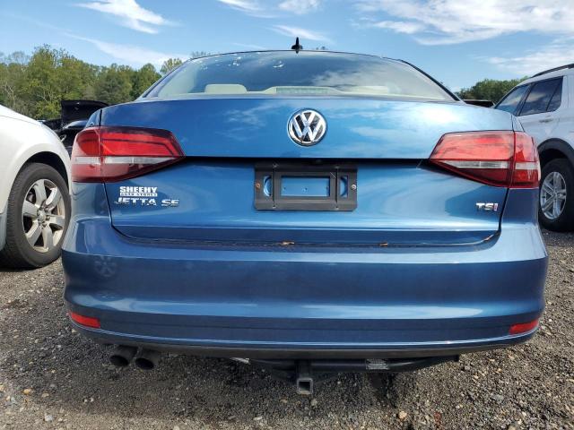3VWDB7AJ9HM356352 - 2017 VOLKSWAGEN JETTA SE BLUE photo 6