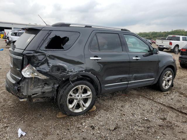 1FM5K8F88EGC12683 - 2014 FORD EXPLORER LIMITED BLACK photo 3