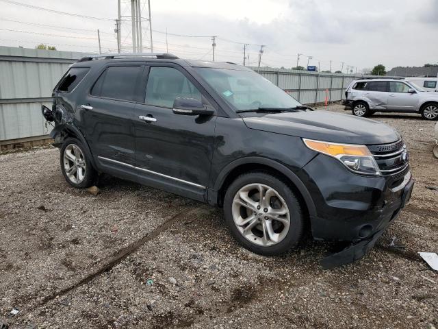 1FM5K8F88EGC12683 - 2014 FORD EXPLORER LIMITED BLACK photo 4
