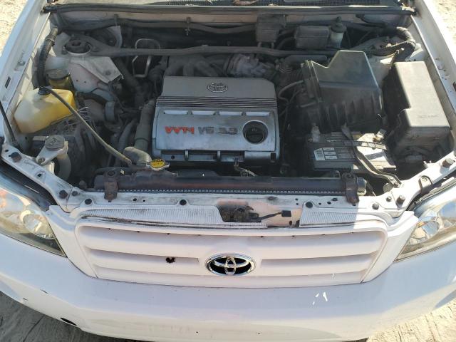 JTEDP21A340013665 - 2004 TOYOTA HIGHLANDER BASE Սպիտակ լուսանկար 12