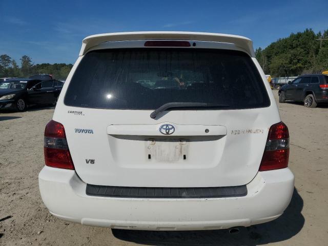 JTEDP21A340013665 - 2004 TOYOTA HIGHLANDER BASE Սպիտակ լուսանկար 6