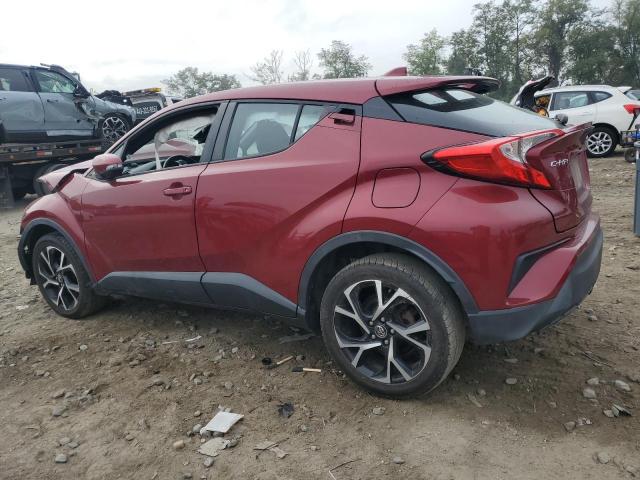 NMTKHMBX1JR012495 - 2018 TOYOTA C-HR XLE Rojo foto 2