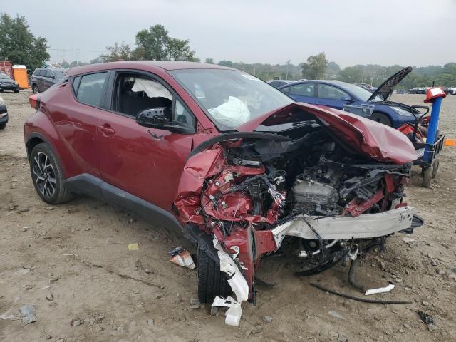 NMTKHMBX1JR012495 - 2018 TOYOTA C-HR XLE Rojo foto 4