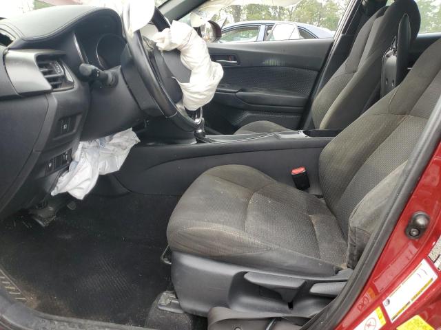 NMTKHMBX1JR012495 - 2018 TOYOTA C-HR XLE Rojo foto 7