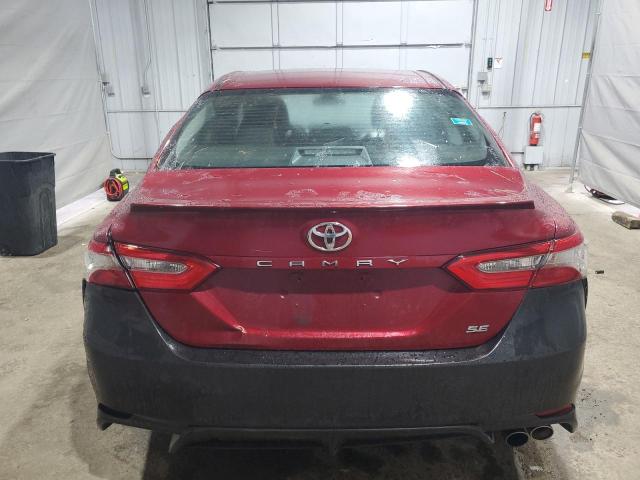 4T1B11HK5JU626800 - 2018 TOYOTA CAMRY L წითელი ფოტო 6