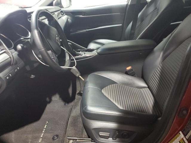 4T1B11HK5JU626800 - 2018 TOYOTA CAMRY L წითელი ფოტო 7