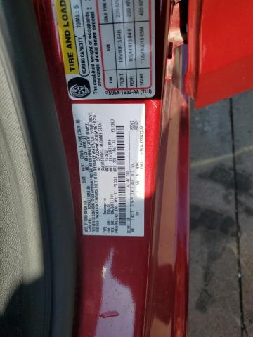 3FADP4EJ0HM161825 - 2017 FORD FIESTA SE Бордовый фото 12