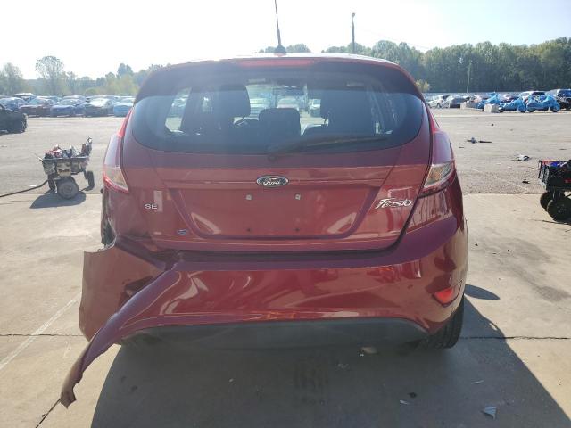 3FADP4EJ0HM161825 - 2017 FORD FIESTA SE Бордовый фото 6