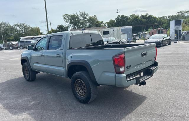 3TMCZ5ANXPM580620 - 2023 TOYOTA TACOMA DOUBLE CAB Серый фото 3