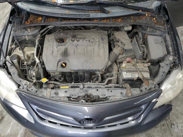 2T1BU4EE2BC567649 - 2011 TOYOTA COROLLA BASE Szary zdjęcie 11