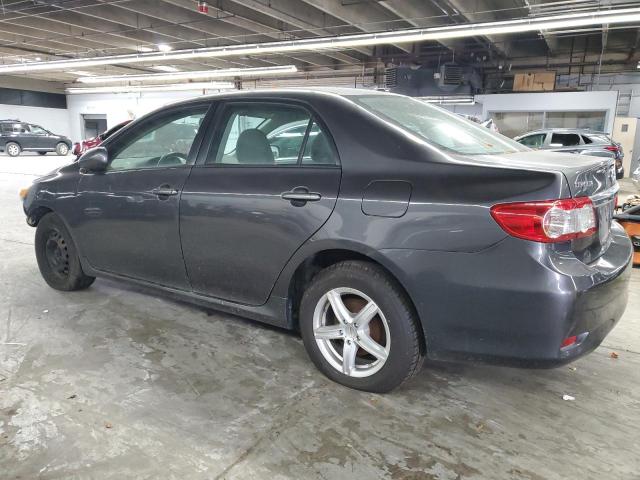 2T1BU4EE2BC567649 - 2011 TOYOTA COROLLA BASE Szary zdjęcie 2