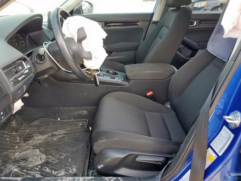 2HGFE1F72PH310499 - 2023 HONDA CIVIC EX BLUE photo 7