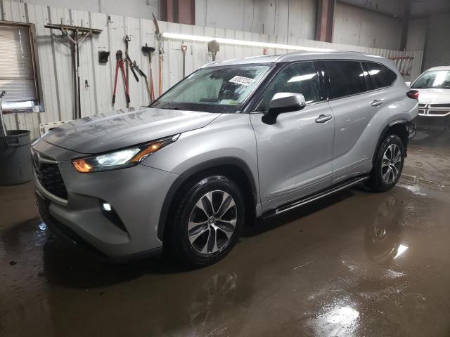 5TDHZRBH5LS509339 - 2020 TOYOTA HIGHLANDER XLE SILVER photo 1