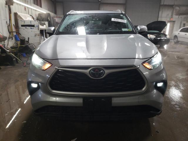 5TDHZRBH5LS509339 - 2020 TOYOTA HIGHLANDER XLE SILVER photo 5