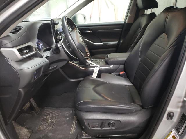 5TDHZRBH5LS509339 - 2020 TOYOTA HIGHLANDER XLE SILVER photo 7