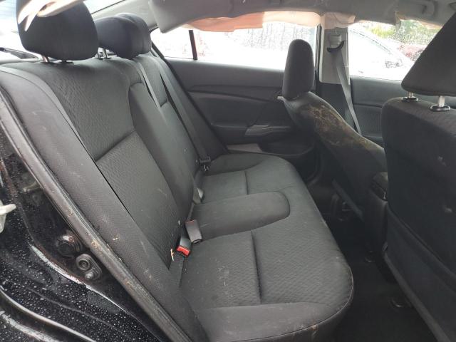 19XFB2F51FE008420 - 2015 HONDA CIVIC LX BLACK photo 10