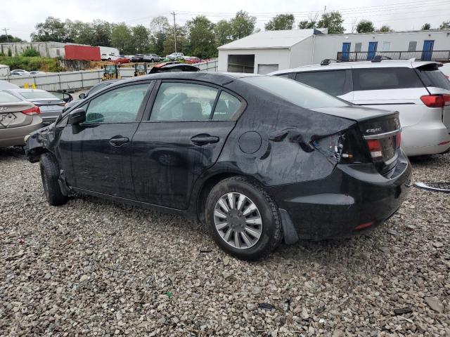 19XFB2F51FE008420 - 2015 HONDA CIVIC LX BLACK photo 2