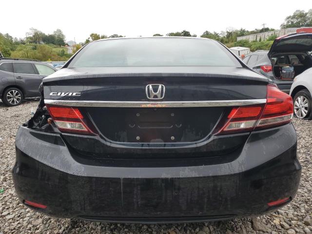 19XFB2F51FE008420 - 2015 HONDA CIVIC LX BLACK photo 6