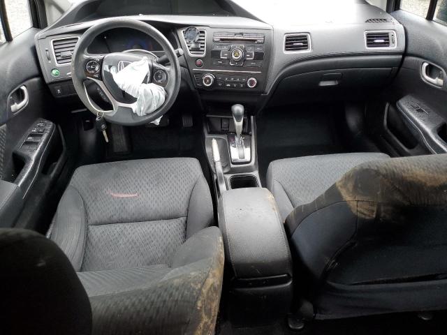 19XFB2F51FE008420 - 2015 HONDA CIVIC LX BLACK photo 8