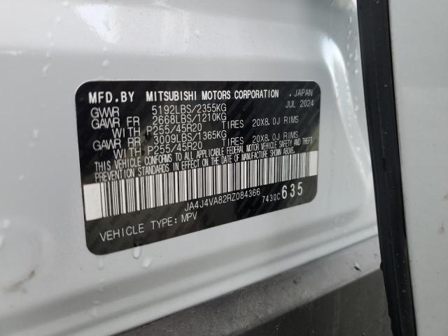 JA4J4VA82RZ084366 - 2024 MITSUBISHI OUTLANDER SE WHITE photo 14